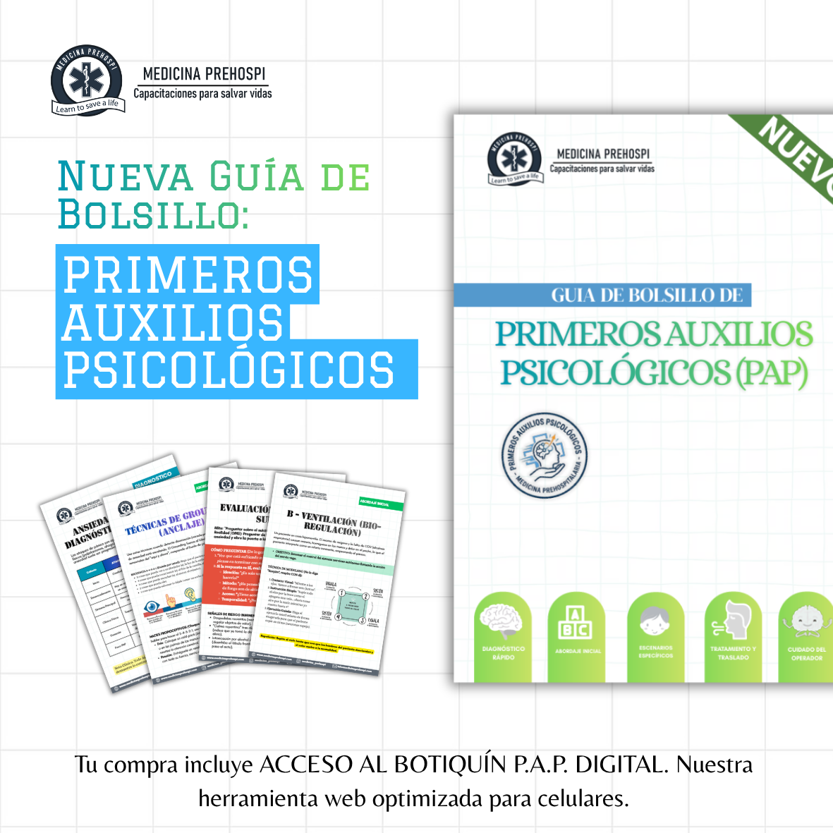 Guia de bolsillo de Primeros Auxilios Psicologicos – Digital